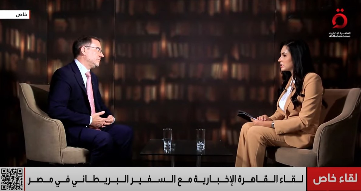 <strong>مارك برايستون سفير بريطانيا في مصر</strong>