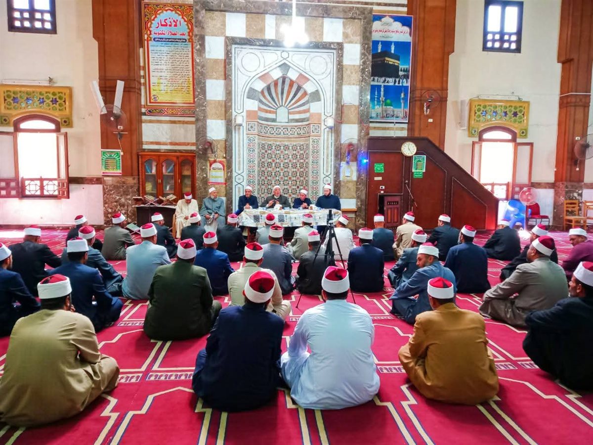 وكيل وزارة اوقاف الفيوم يلتقى بالائمة&nbsp;