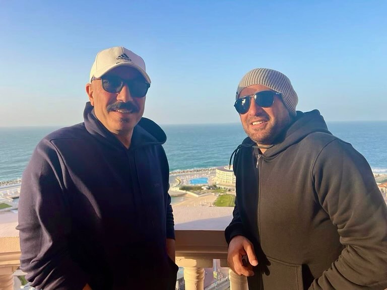 <strong>طارق لطفي وأحمد السقا</strong>