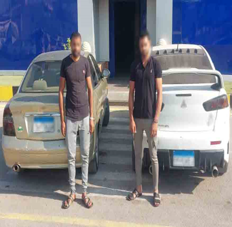 ضبط قائدي سيارتين بالشرقية