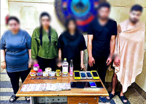 ضبط شخصين و3 سيدات داخل نادٍ صحي بدون ترخيص بمدينة نصر