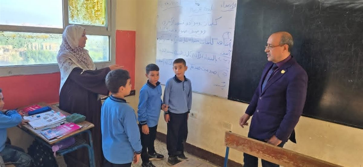 صور من الجولات الميدانية لتفقد المدارس&nbsp;