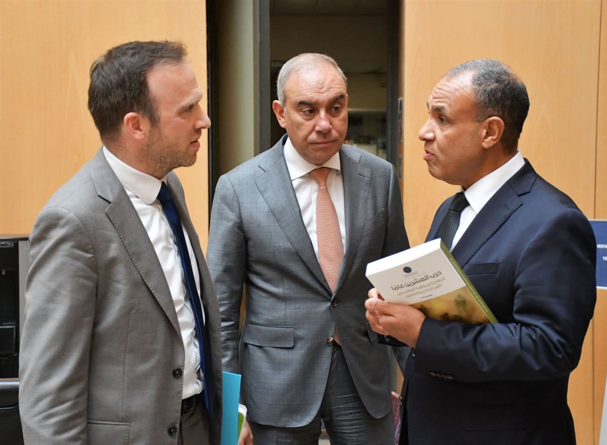 وزير الخارجية في جلسة حوارية بباريس