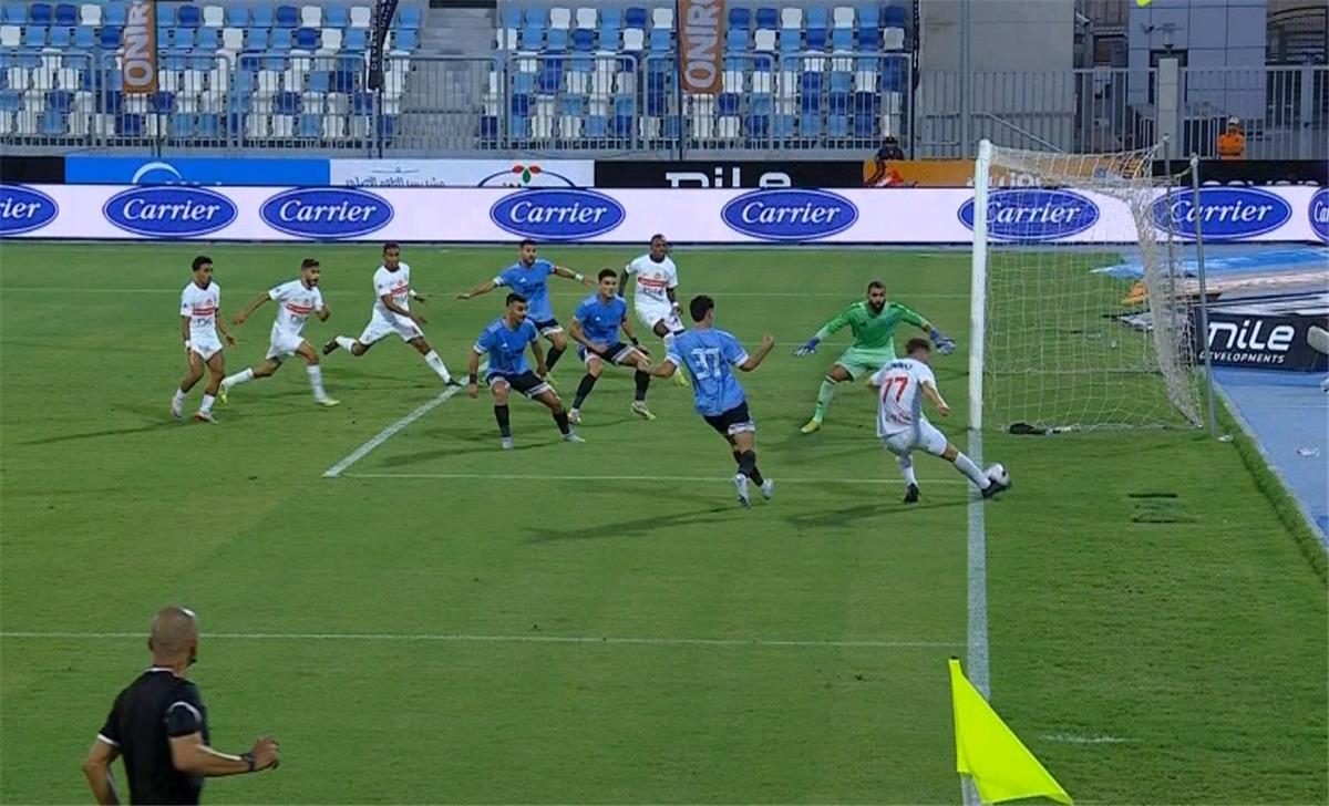مباراة الزمالك والمحلة