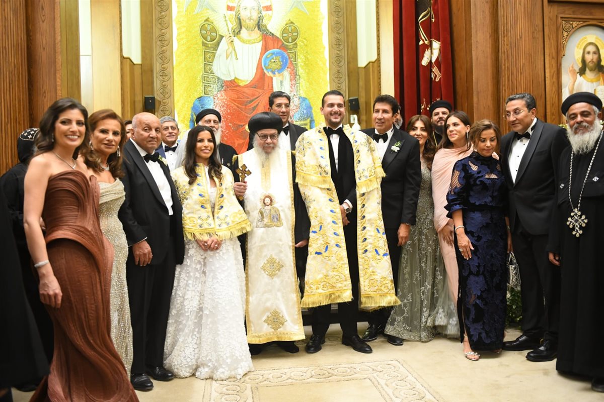 <strong>مراسم زفاف نجل الفنان هاني رمزي</strong>
