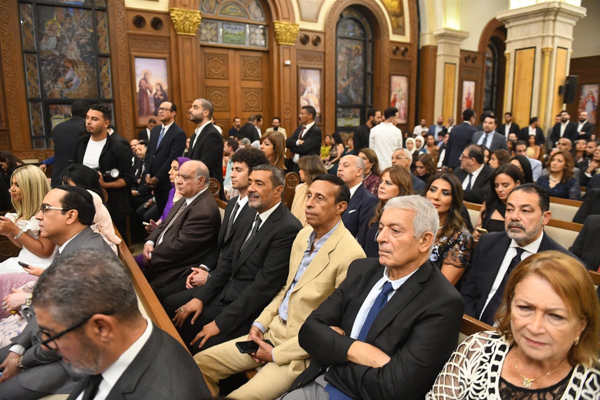 <strong>مراسم زفاف نجل الفنان هاني رمزي</strong>