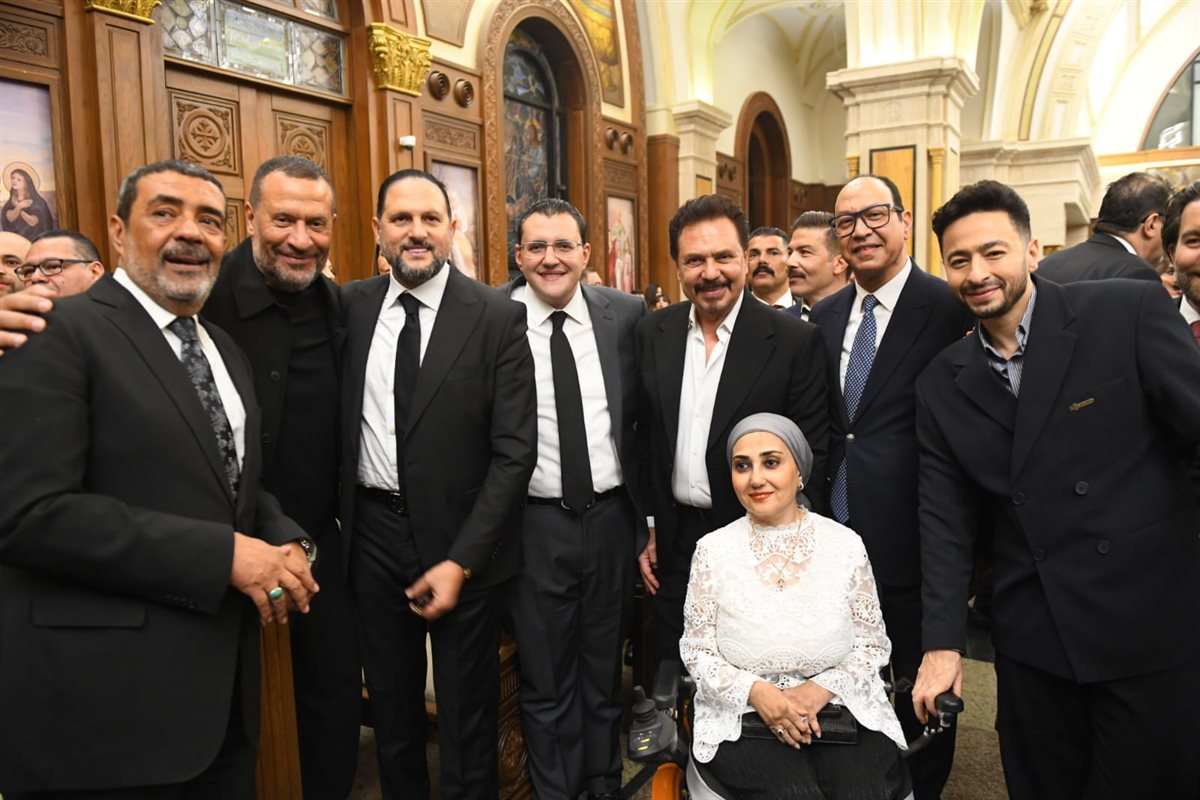 <strong>مراسم زفاف نجل الفنان هاني رمزي</strong>