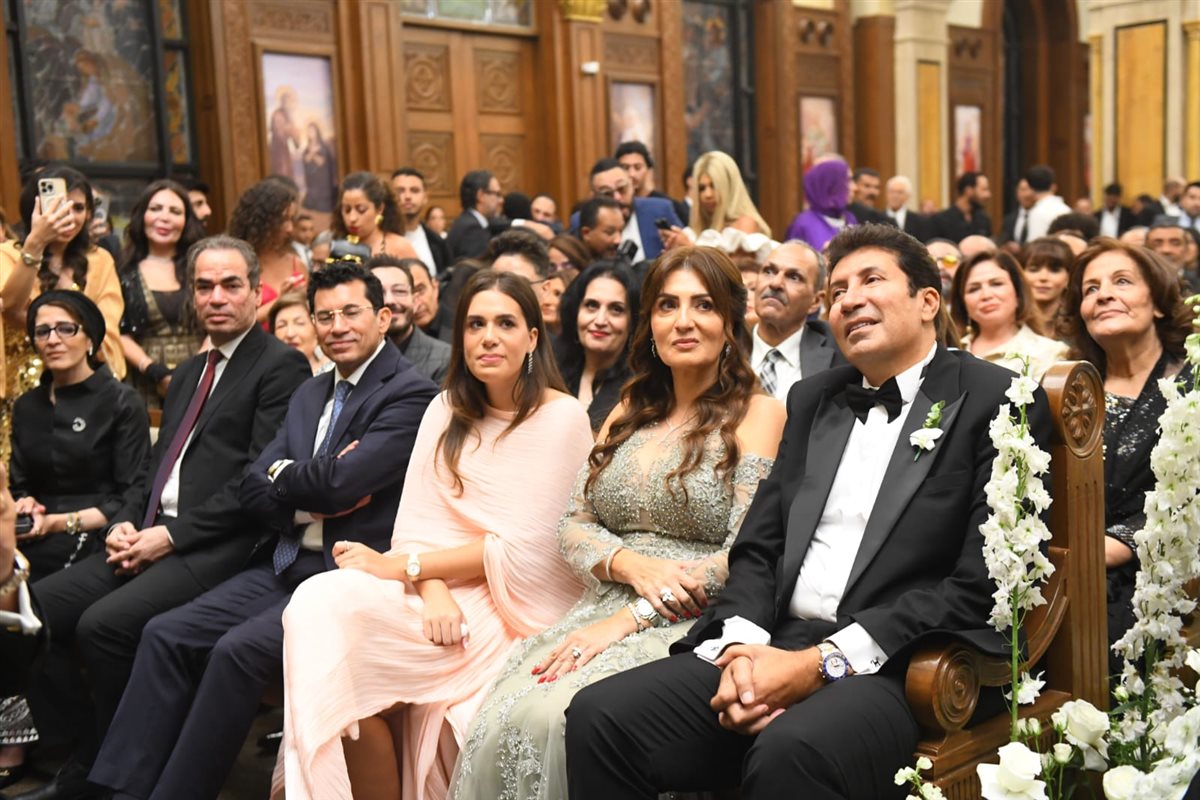 <strong>مراسم زفاف نجل الفنان هاني رمزي</strong>