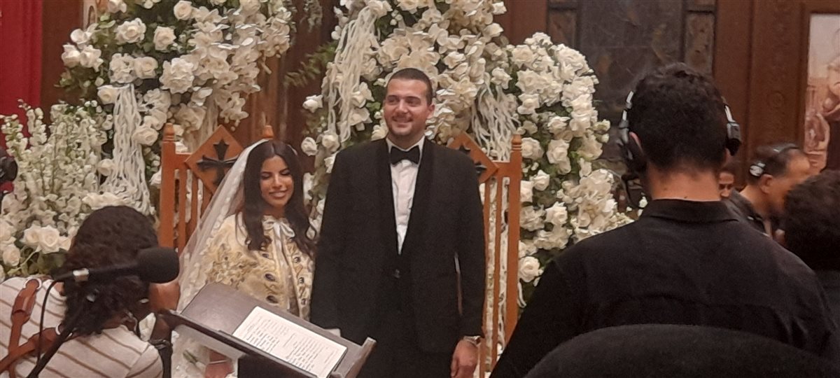 <strong>مراسم زفاف نجل الفنان هاني رمزي</strong>