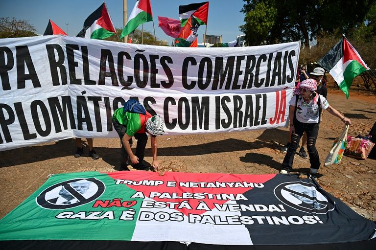 <strong>مظاهرات مؤيدة للفلسطينيين</strong>