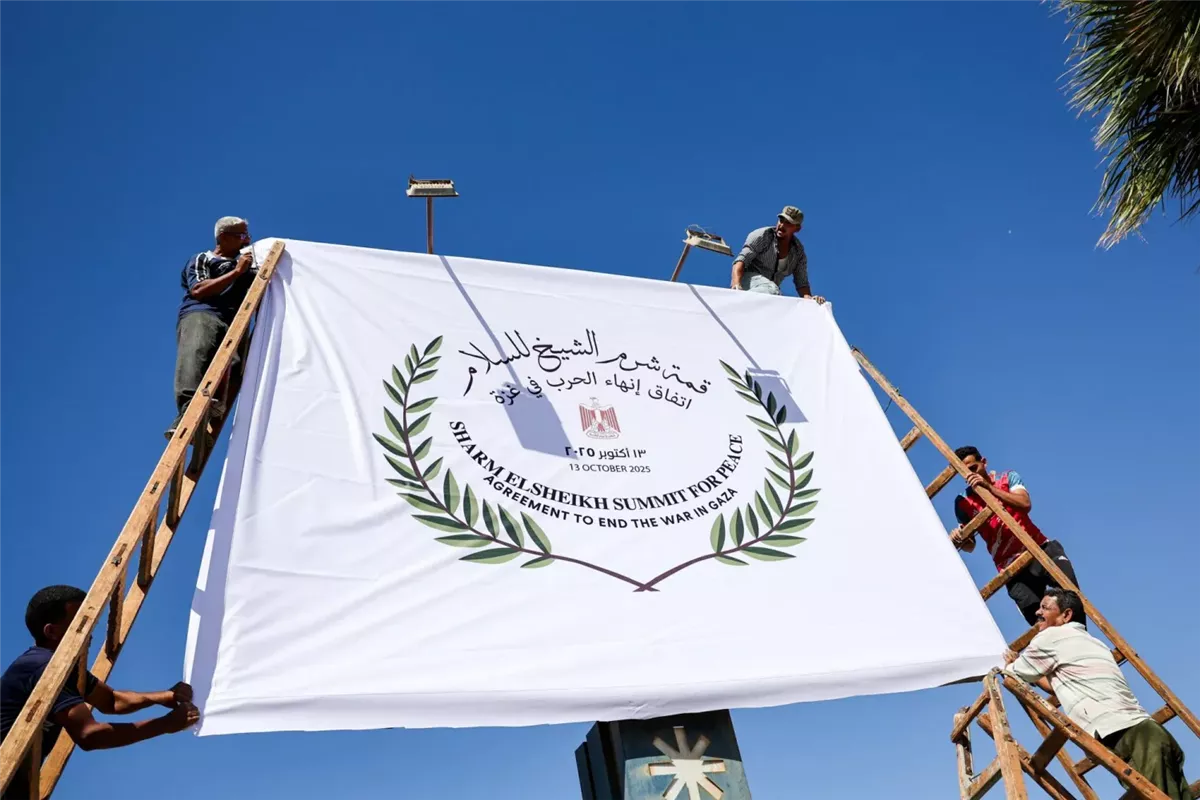 <strong>مشاركة قادة من أكثر من 20 دولة في قمة شرم الشيخ للسلام</strong>