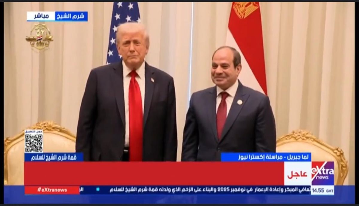 السيسي ودونالد ترامب&nbsp;
