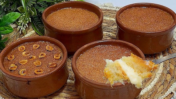 طاجن البسبوسة بالمكسرات
