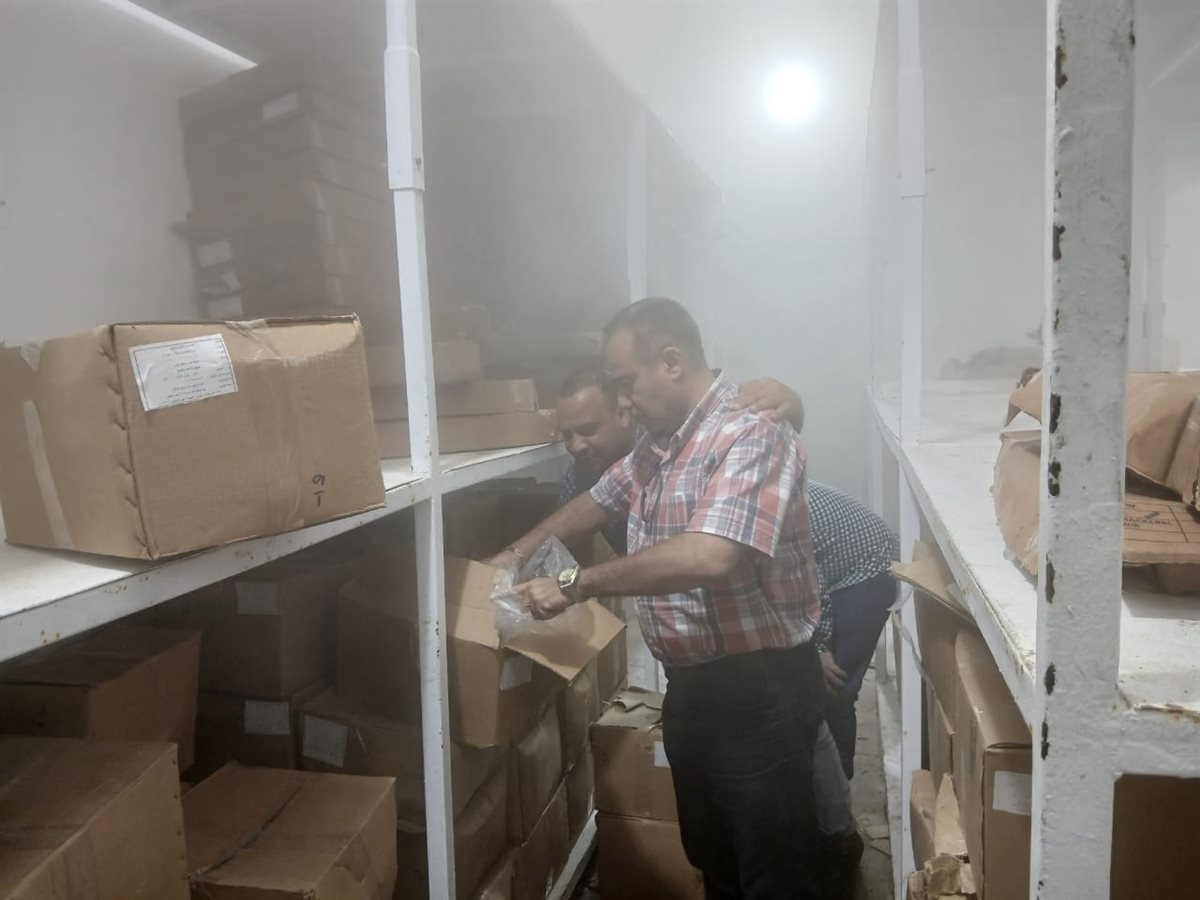 ضبط 13 طن أسماك فاسدة وعلف وسماد مدعم بدون ترخيص بالإسكندرية