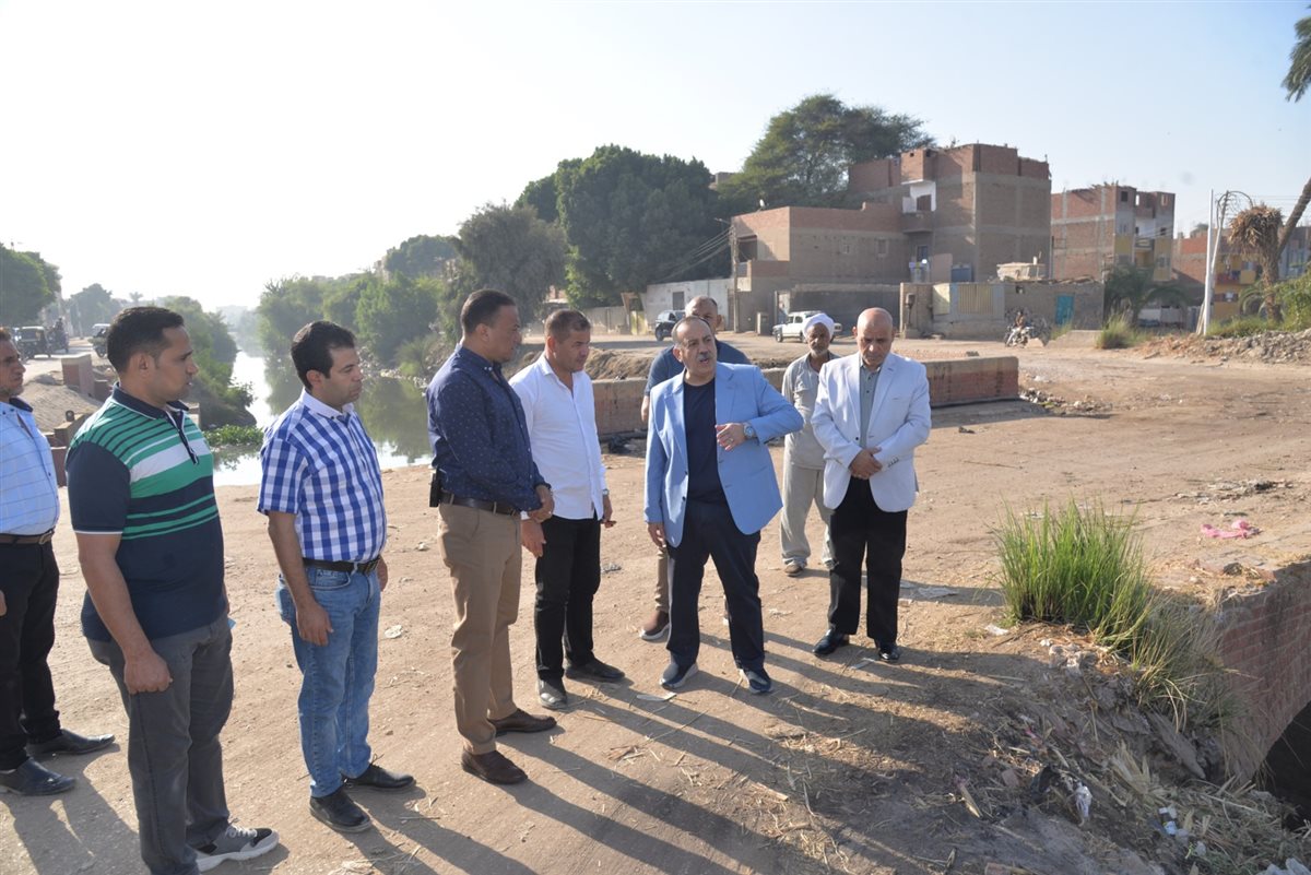 توجيه عاجل من محافظ أسيوط بعد حادث مصرف قناطر حواس