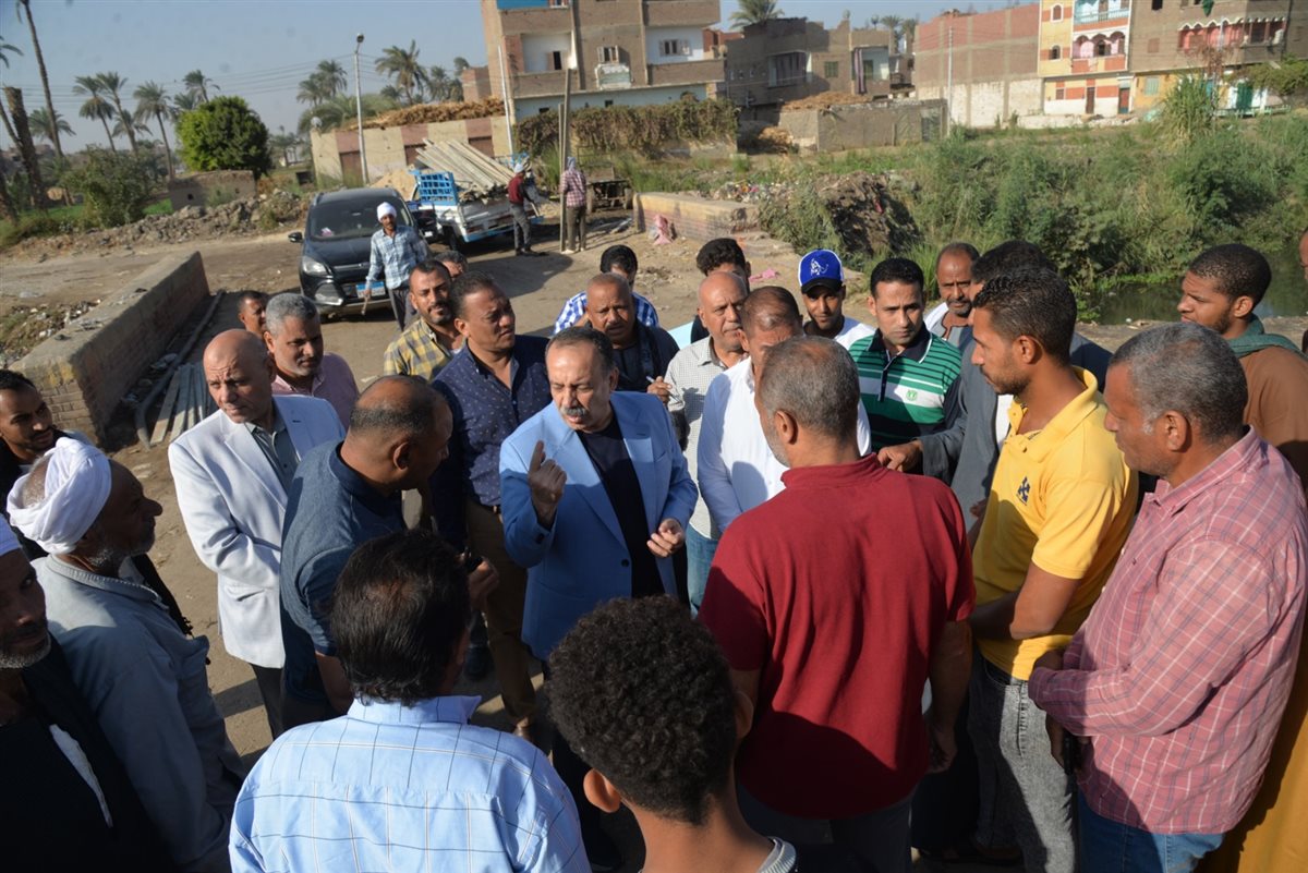 توجيه عاجل من محافظ أسيوط بعد حادث مصرف قناطر حواس