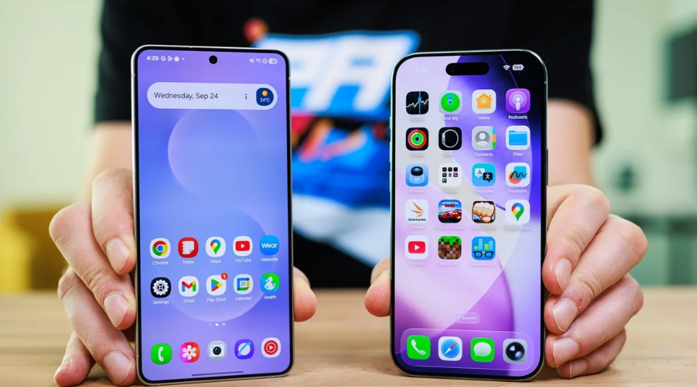 Galaxy S26 Edge و iPhone Air
