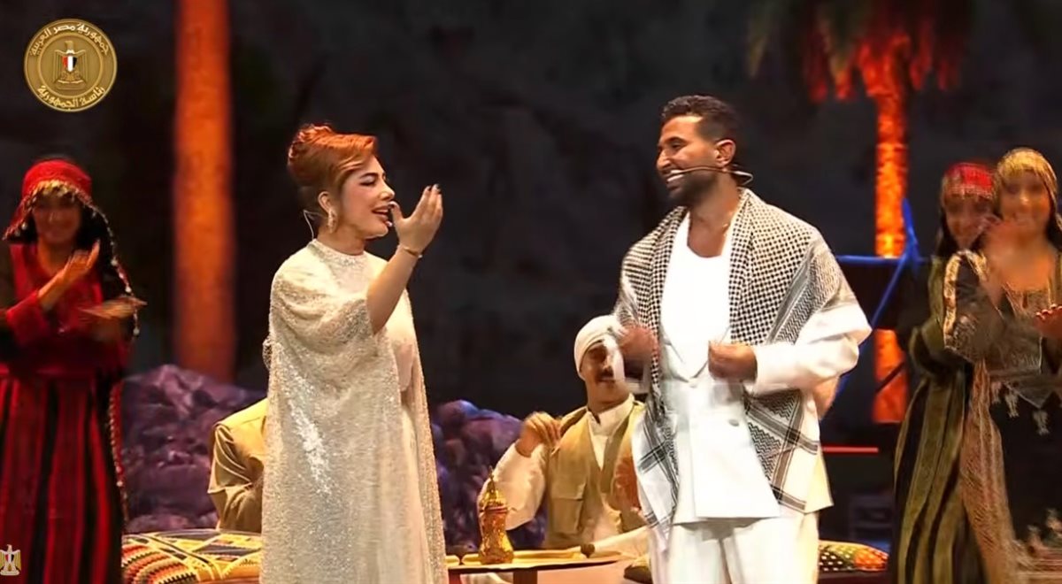 <strong>أحمد سعد وأصالة نصري</strong>