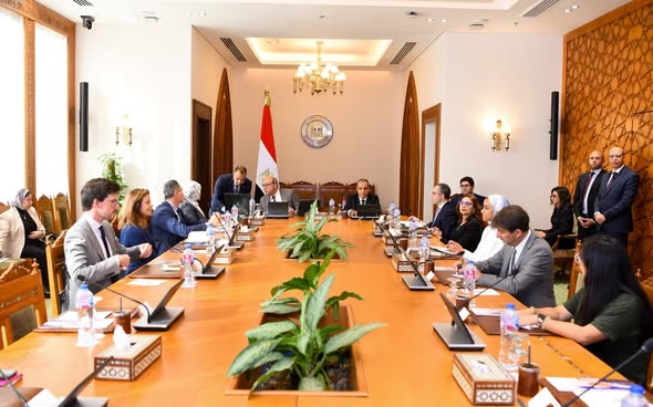 <strong>وزيرا الخارجية والطيران مع سفراء الدول الغربية والأفريقية</strong>