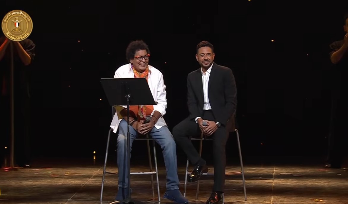 <strong>محمد حماقي ومحمد منير</strong>
