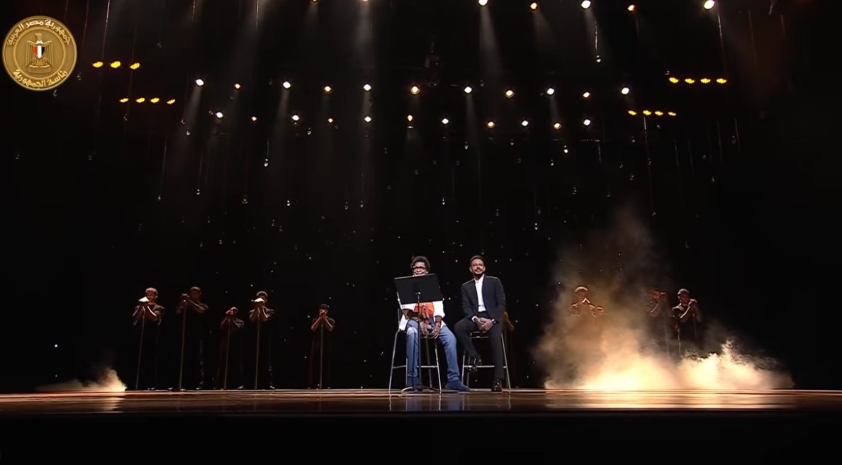 <strong>محمد حماقي ومحمد منير</strong>