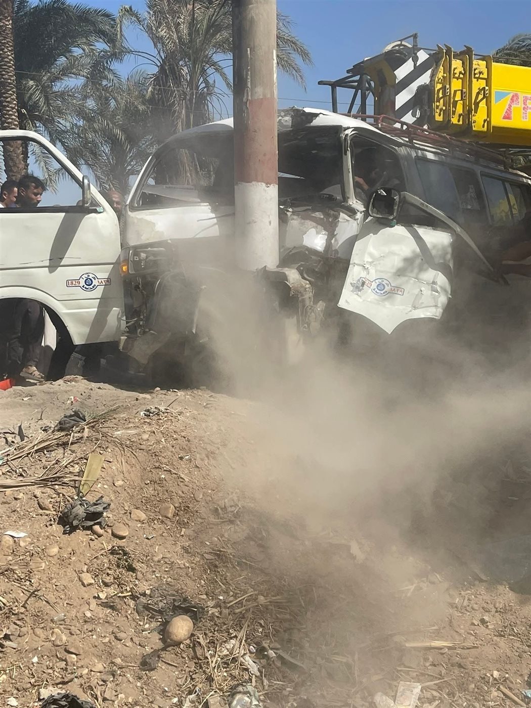ارتفاع عدد مصابى حادث تصادم سيارة وتروسيكل في سوهاج لـ &nbsp;14 شخصا