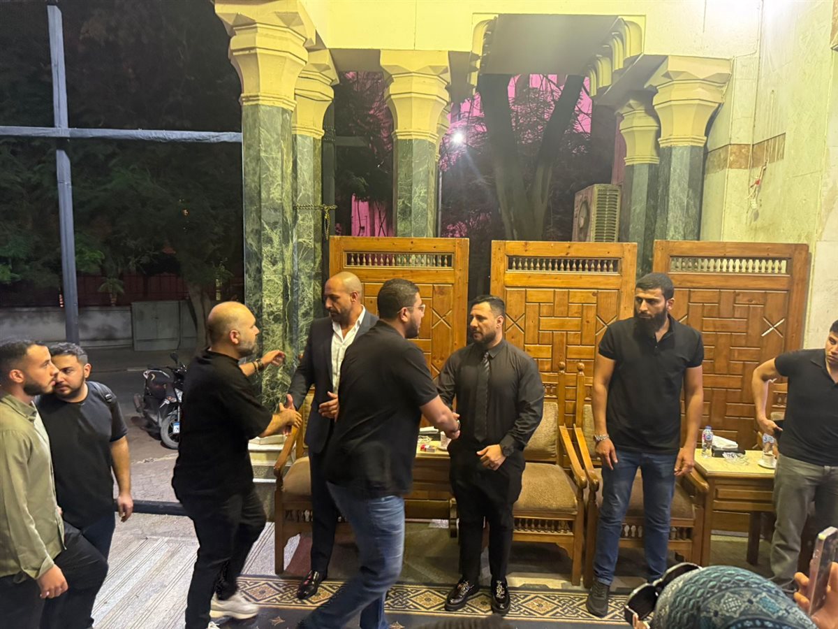 <strong>عزاء الكابتن بدر الدين جلال سيف النصر</strong>