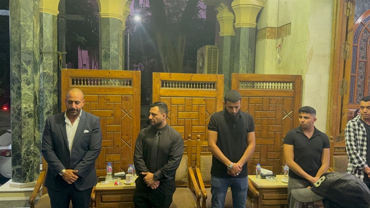 <strong>عزاء الكابتن بدر الدين جلال سيف النصر</strong>