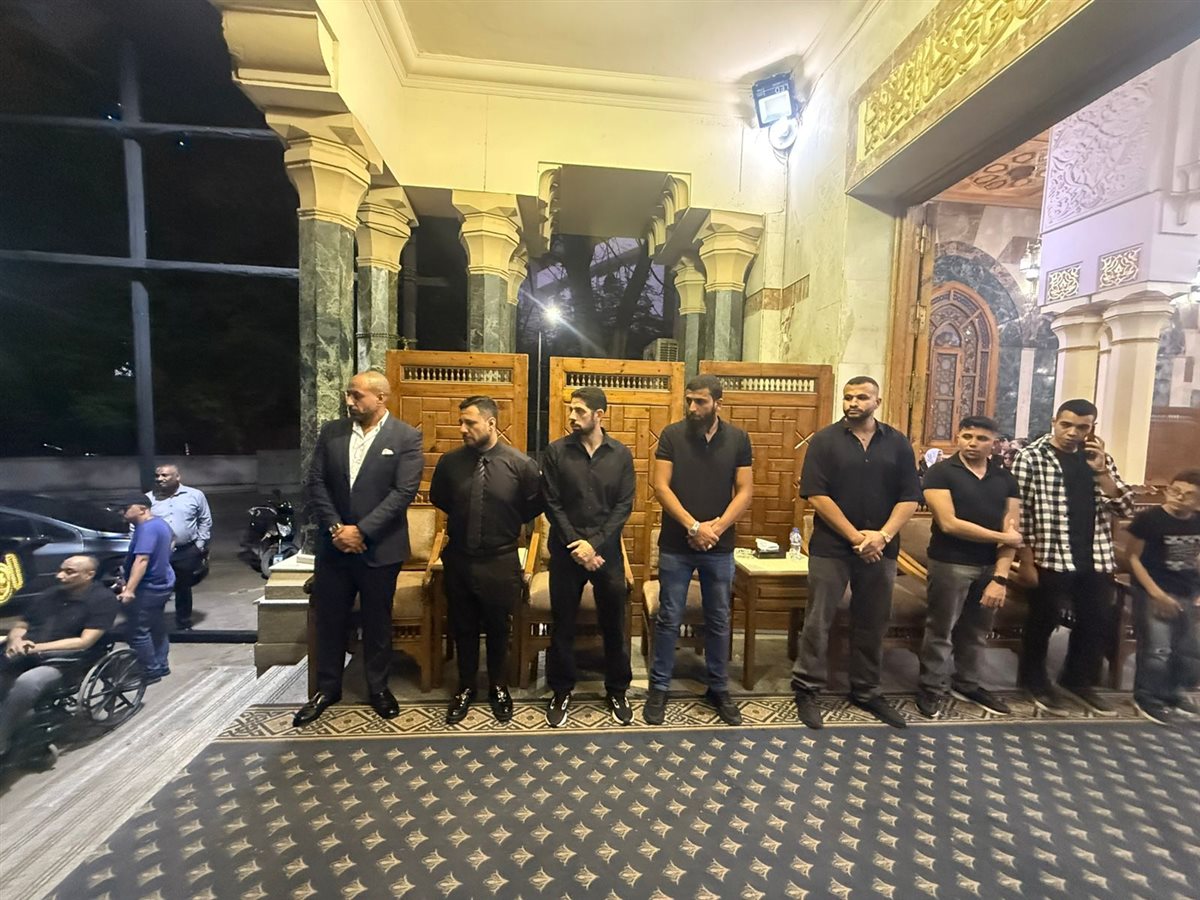 <strong>عزاء الكابتن بدر الدين جلال سيف النصر</strong>