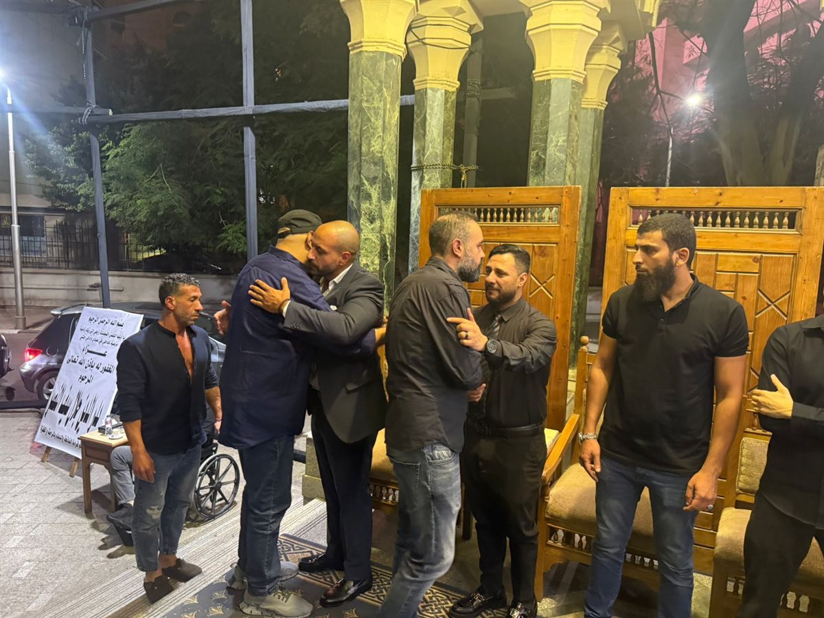 <strong>عزاء الكابتن بدر الدين جلال سيف النصر</strong>