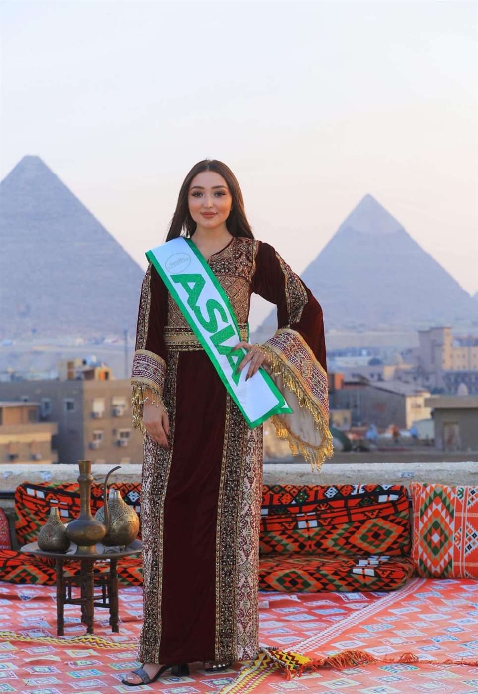 <strong>الشابة الفلسطينية أميرة عبادي</strong>