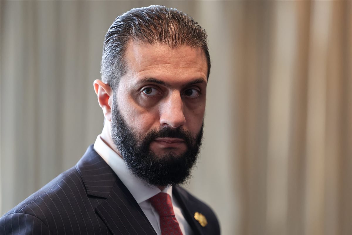 <strong>الرئيس السوري أحمد الشرع</strong>