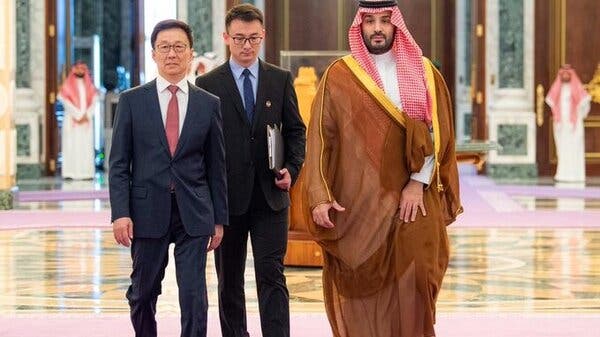 ولي العهد السعودي ونائب الرئيس الصيني