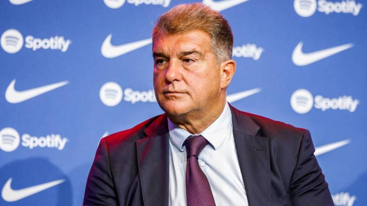 خوان لابورتا رئيس برشلونة