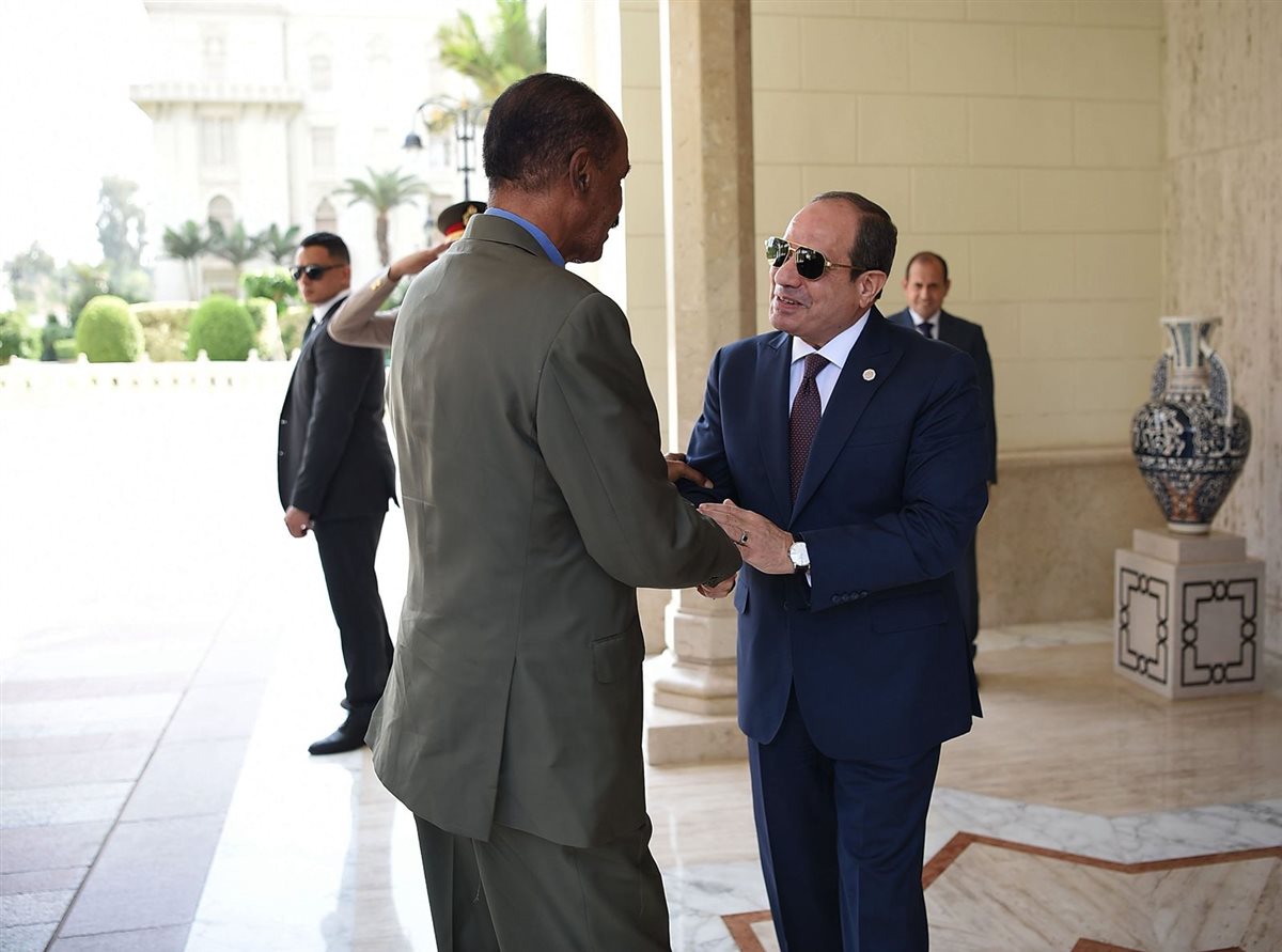 الرئيس السيسي ونظيره الإريتري