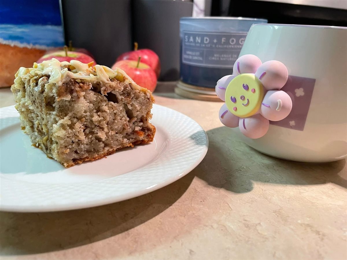 <strong>كيكة التفاح</strong>