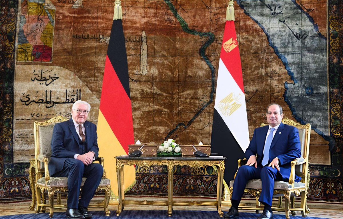 الرئيس السيسي ورئيس ألمانيا
