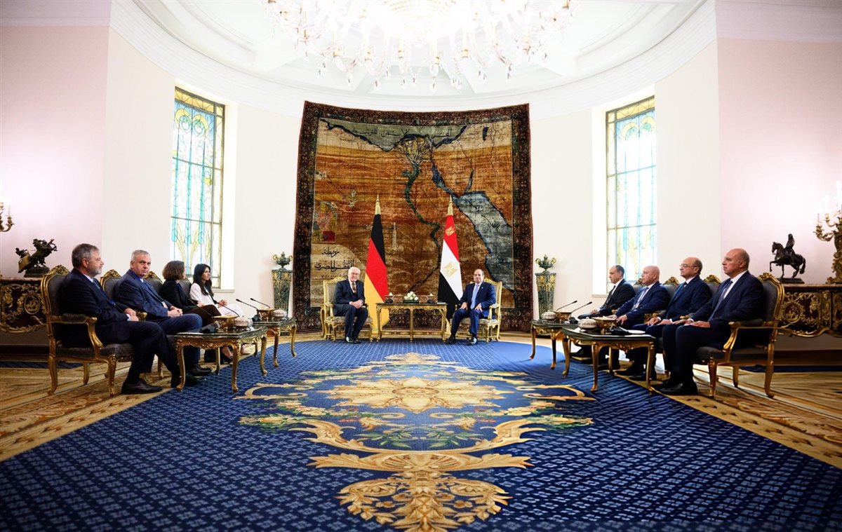 الرئيس السيسي ورئيس ألمانيا