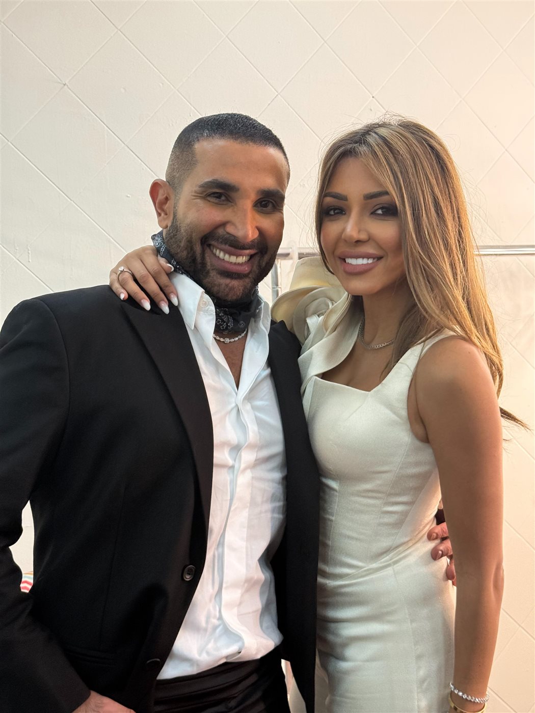 <strong>علياء بسيوني وأحمد سعد</strong>
