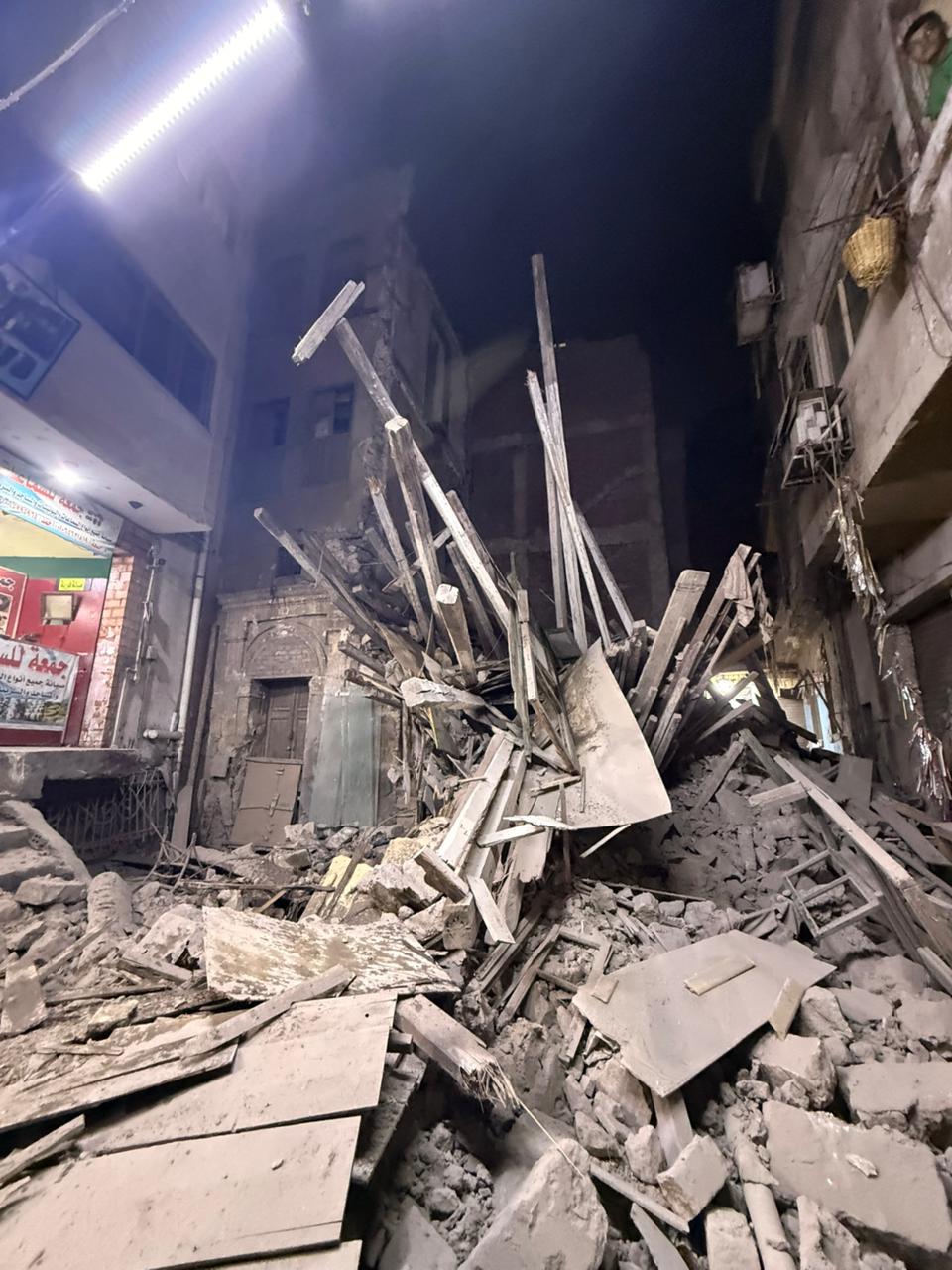 آثار الحادث&nbsp;