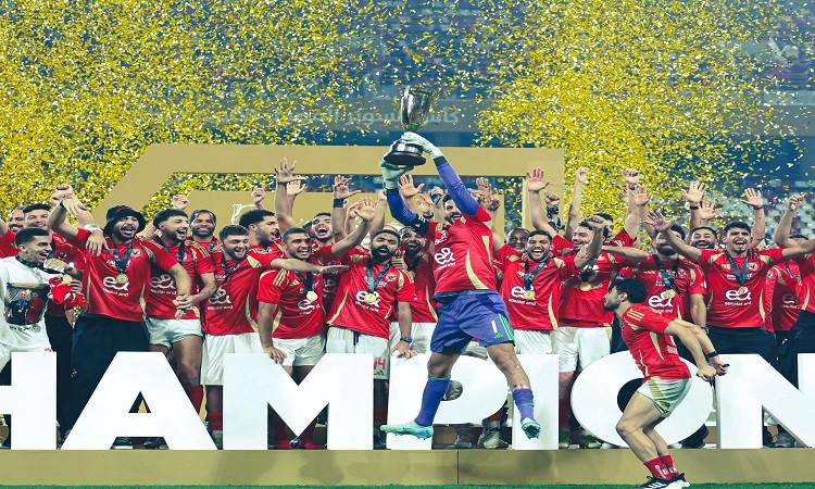 الأهلي بطل السوبر المصري 2024-2025