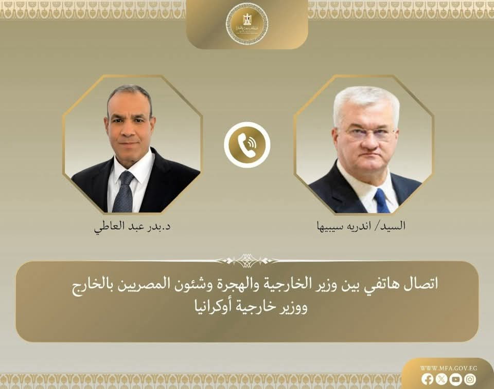 وزيرا خارجية مصر وأوكرانيا
