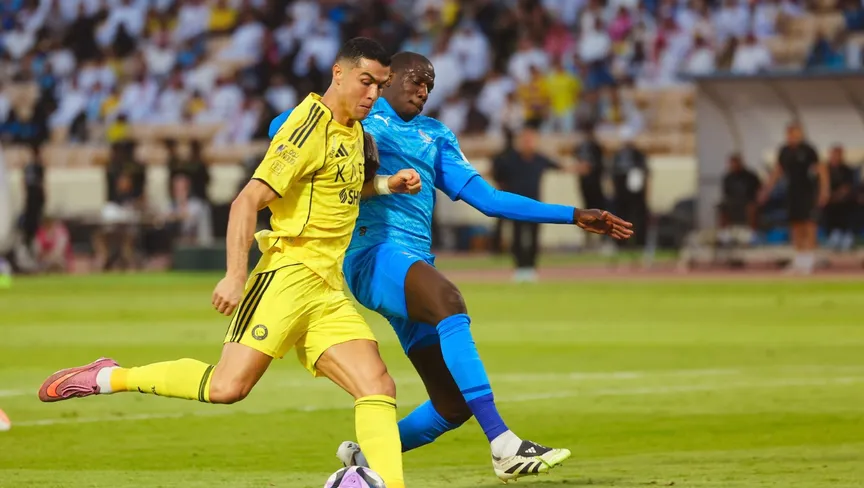 مباراة &nbsp;النصر ونيوم