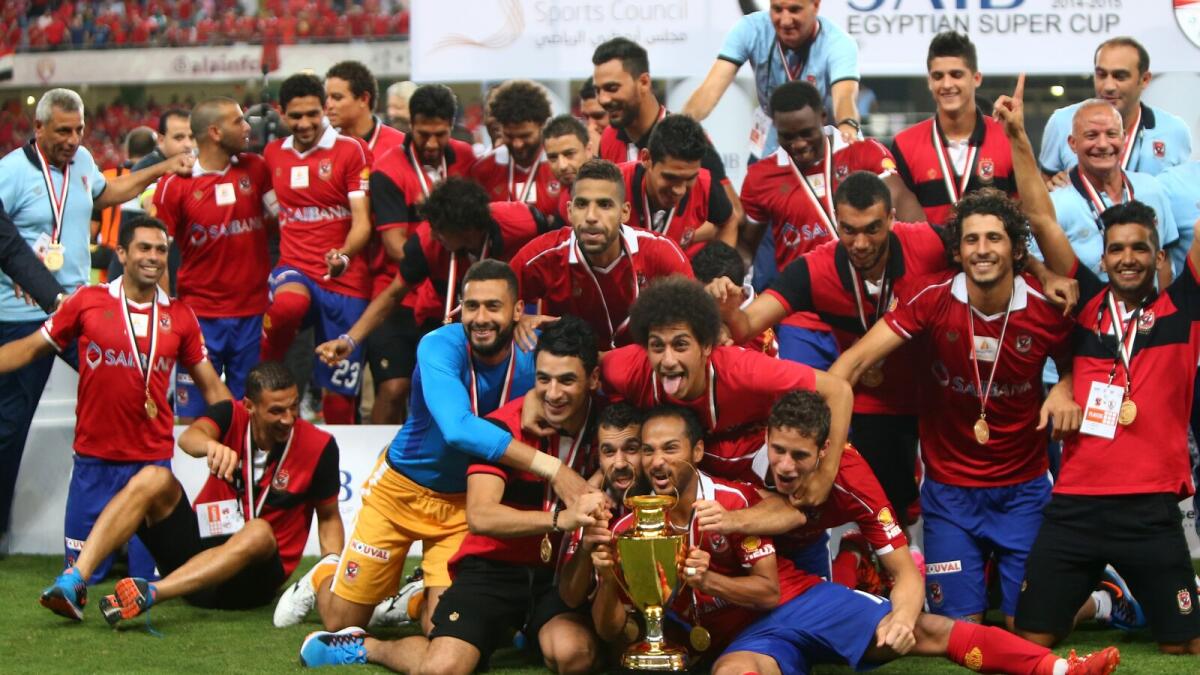 الأهلي بطل السوبر المصري 2015