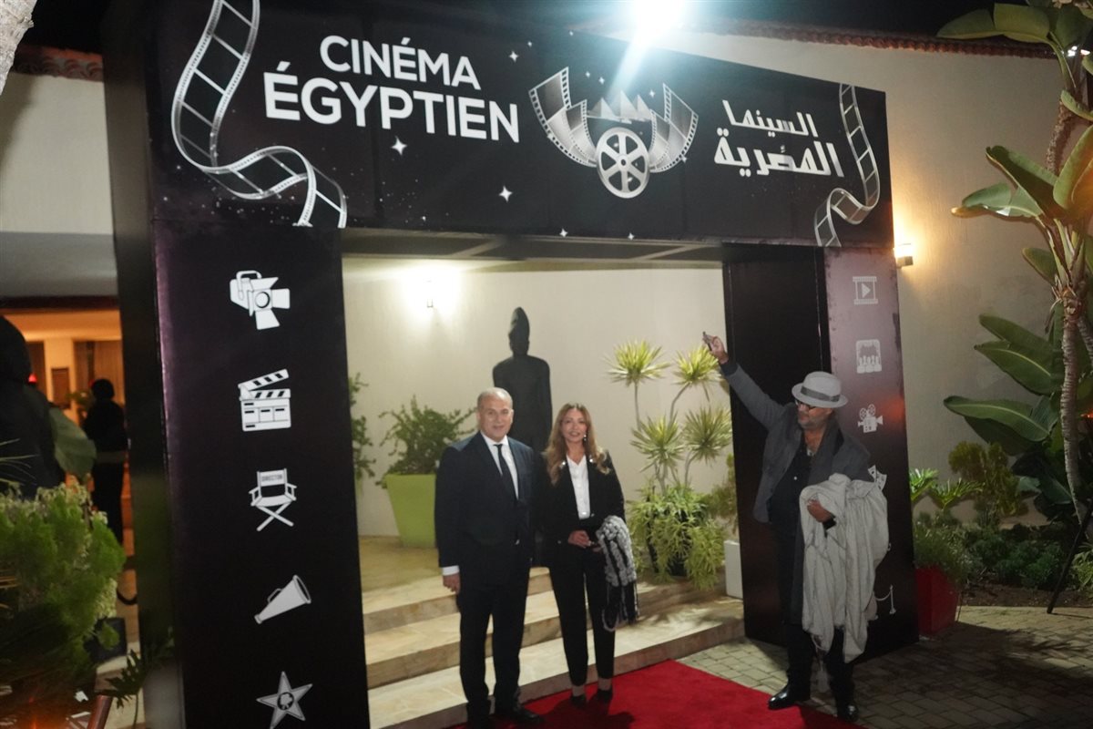 <strong>سفير مصر بالمغرب يحتفل بتكريم ليلى علوي</strong>