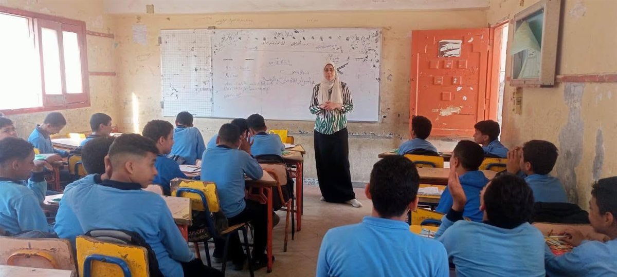 مدربة ثقافة الفيوم أثناء الندوة&nbsp;
