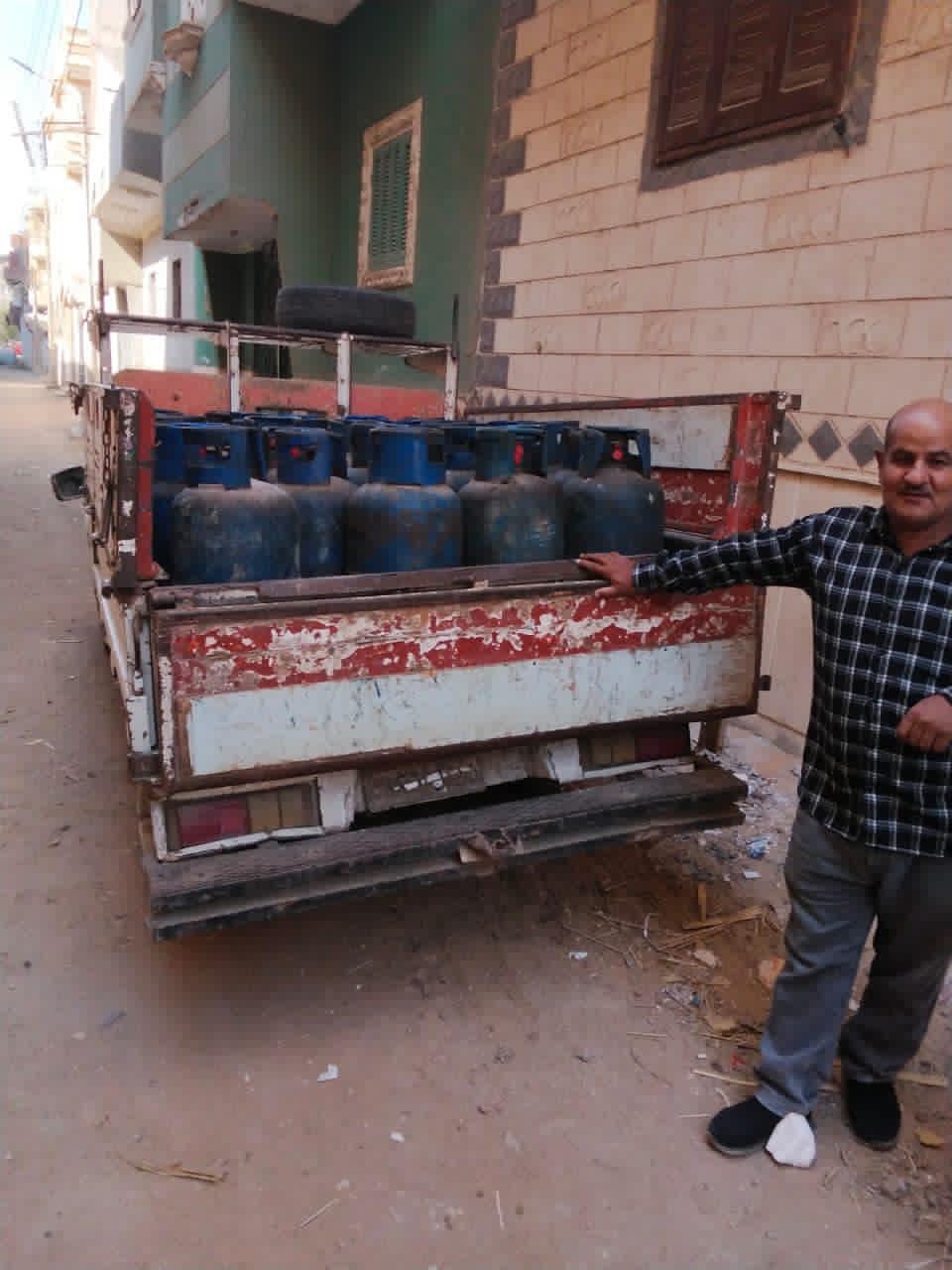 ضبط اسطوانات بوتجاز قبل بيعها بالسوق السوداء&nbsp;