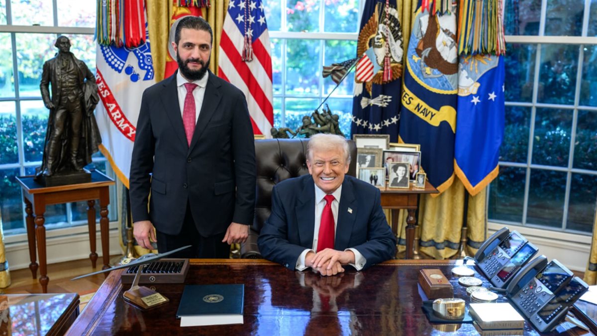 الرئيس السوري ونظيره الأمريكي&nbsp;