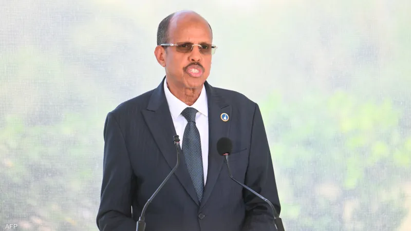<strong>رئيس مفوضية الاتحاد الأفريقي،&nbsp;محمود علي يوسف</strong>