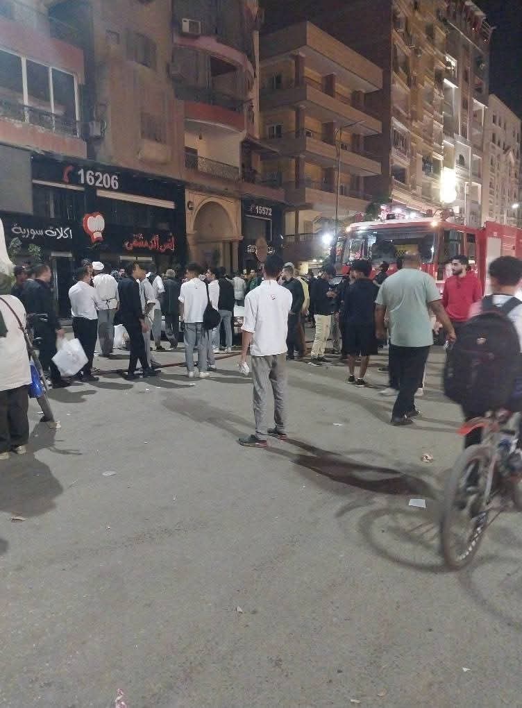 آثار الحريق&nbsp;
